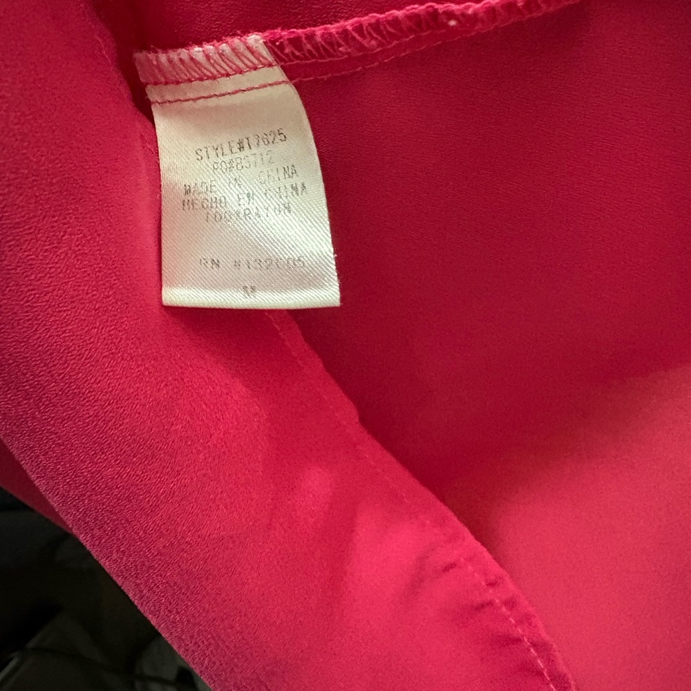 Entro Fuchsia Ruffled Blouse - Picture 4 of 6